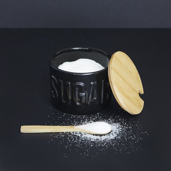 Balvi Sugar Bowl Sugar Ceramic/Bamboo