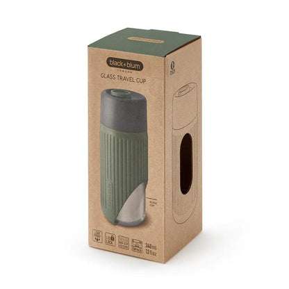 Black + Blum Glass Travel Cup