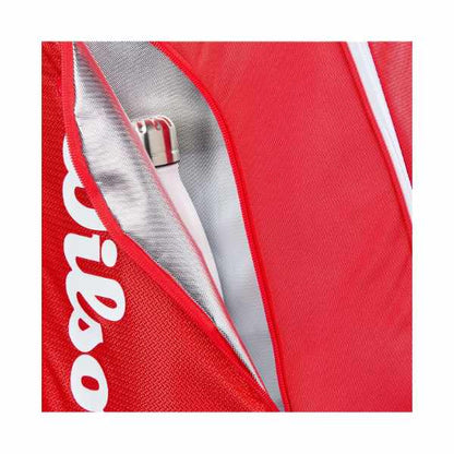 Wilson Tour Red Padel Bag | six-racket padel bag