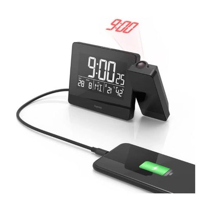 Hama Plus Charge Projector Alarm Clock | Charging Function