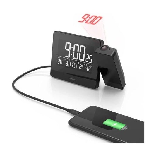 Hama Plus Charge Projector Alarm Clock | Charging Function