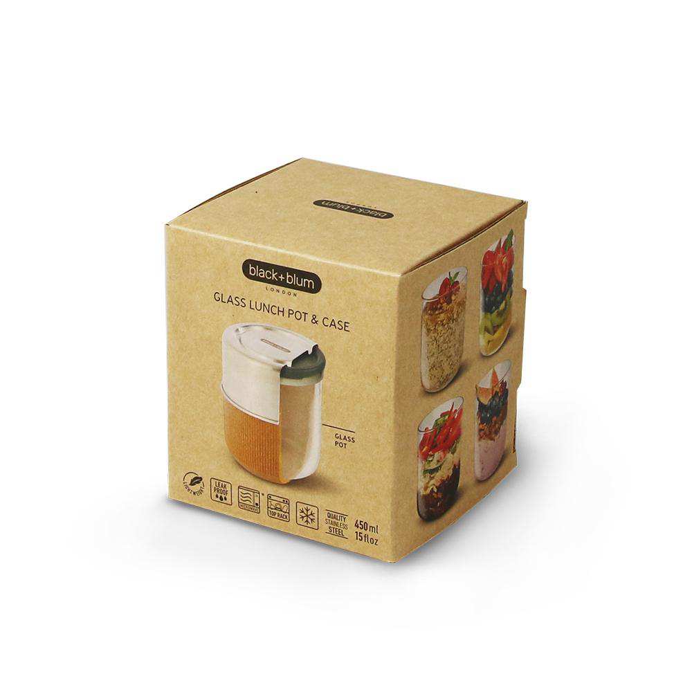 Black + Blum Glass Lunch Pot Small 450ml
