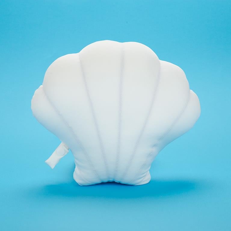 Balvi Beach Cushion Summer Shell - White