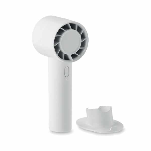 Liquno Iberia Portable Rechargeable Desk Fan | White