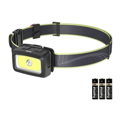 Hama HL350 LED Headlamp | 350 lm | 7 Lighting Modes | White, Red & Green Light