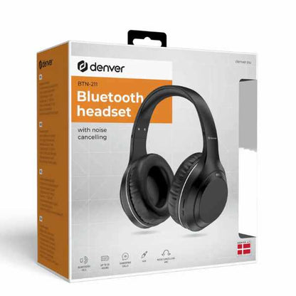 Denver BTN-211 Wireless Bluetooth Headphones | ANC