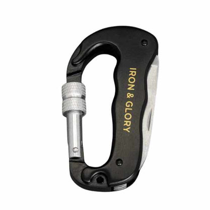 Iron & Glory Always Ready Deluxe Carabiner Tool