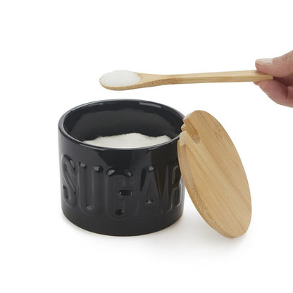 Balvi Sugar Bowl Sugar Ceramic/Bamboo