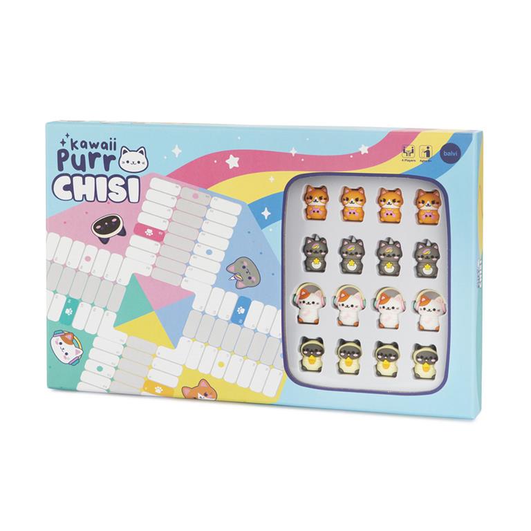 Balvi Ludo Board Game Kawaii Purrchisi