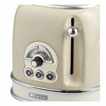 Ariete 0155 Vintage 2-Slice Toaster | 810 W