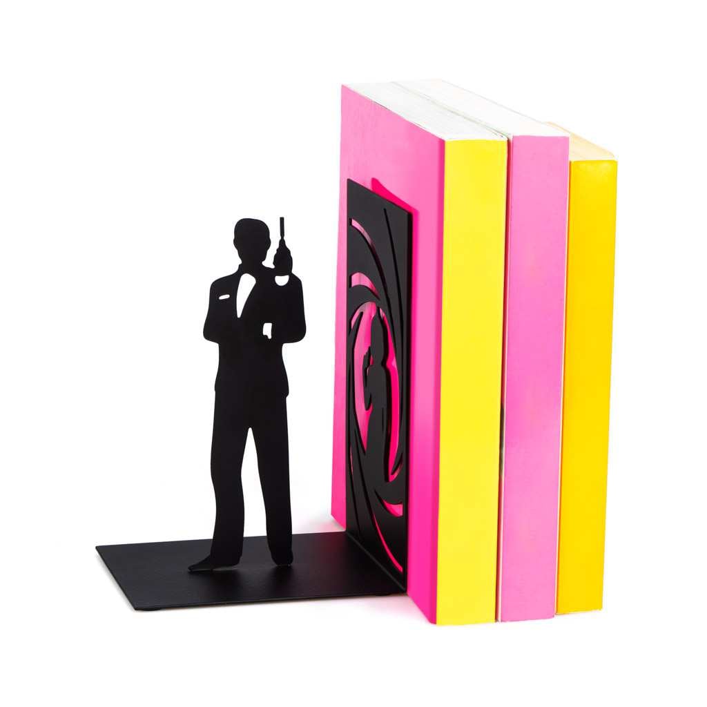 Balvi Bookend Secret Agent - Black