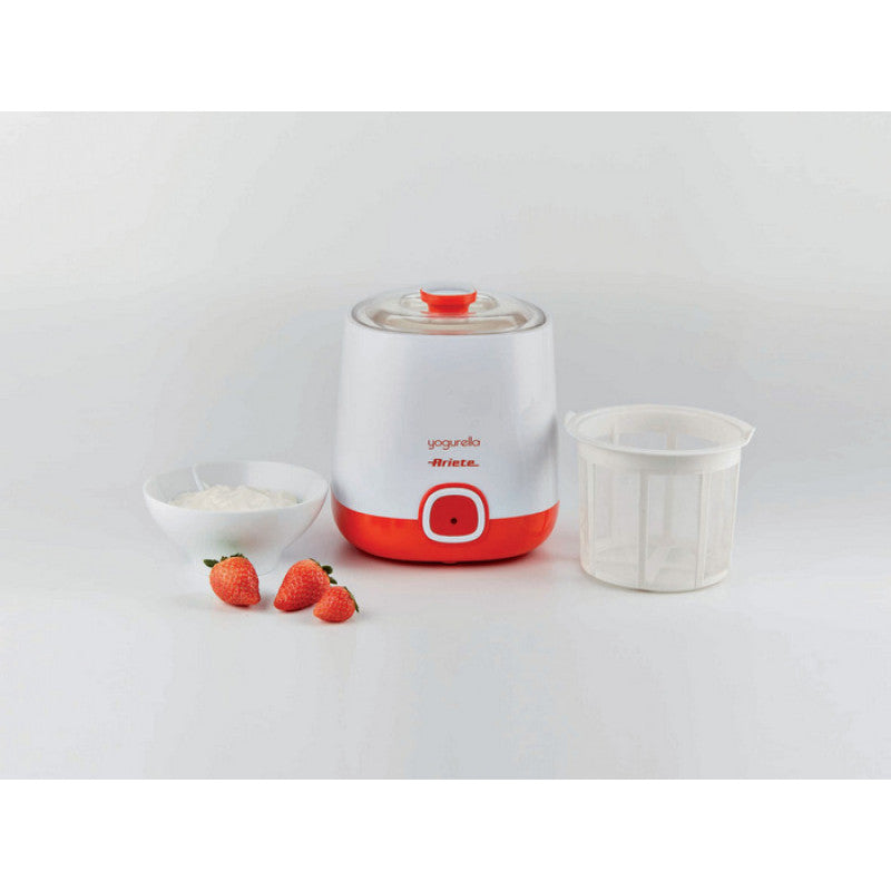 Ariete Yogurella Yogurt Maker | Classic And Greek Yogurt | Orange