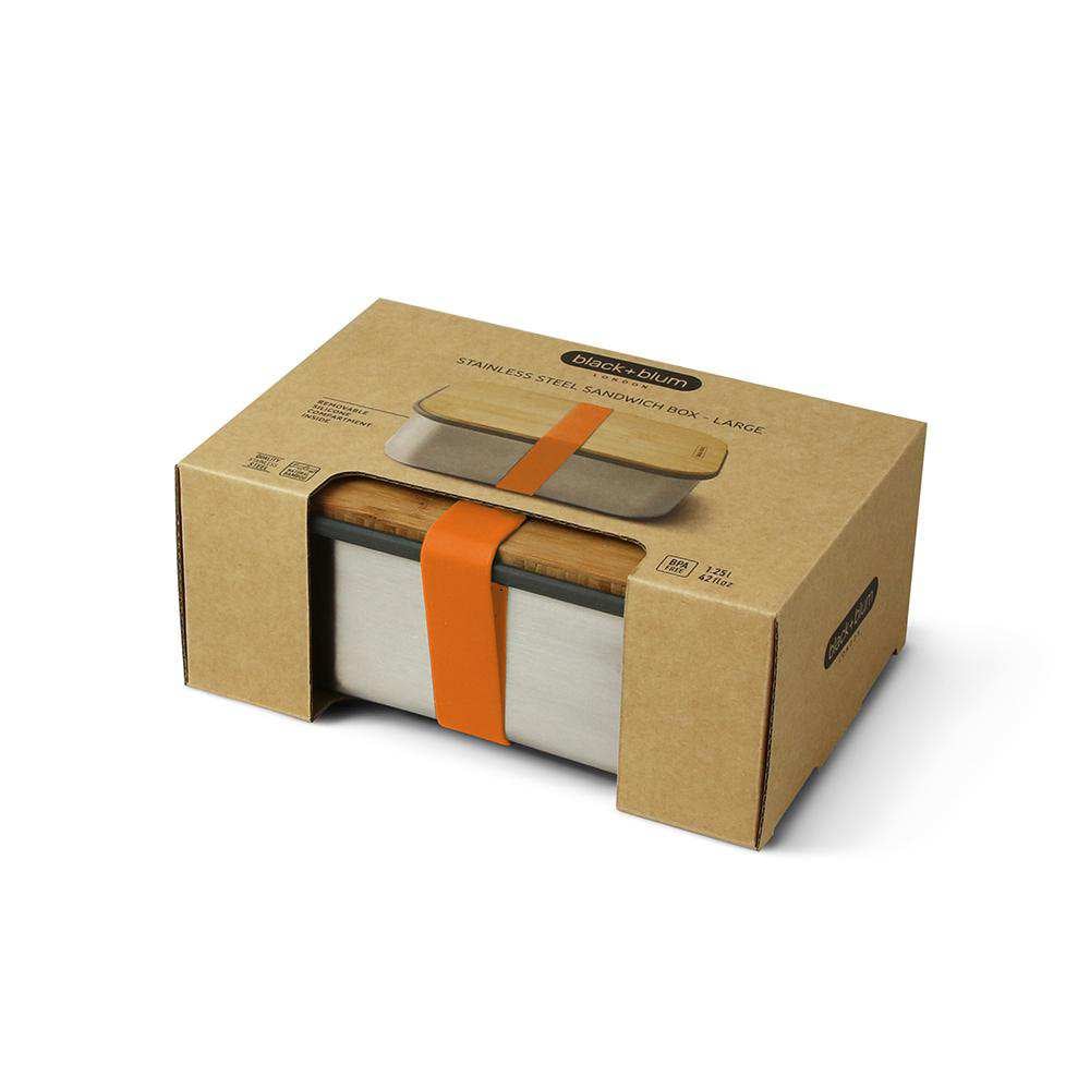 Black + Blum Stainless Steel Sandwich Box Large