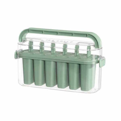 4 Living Collection Ice Cream Molds 6pcs | Lid | Reusable Design