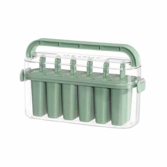 4 Living Collection Ice Cream Molds 6pcs | Lid | Reusable Design
