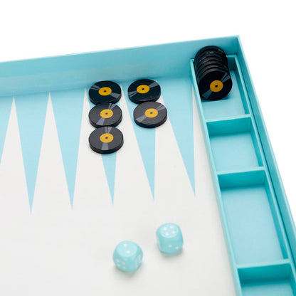 Balvi Backgammon Wooden Board Game Greatest Hits