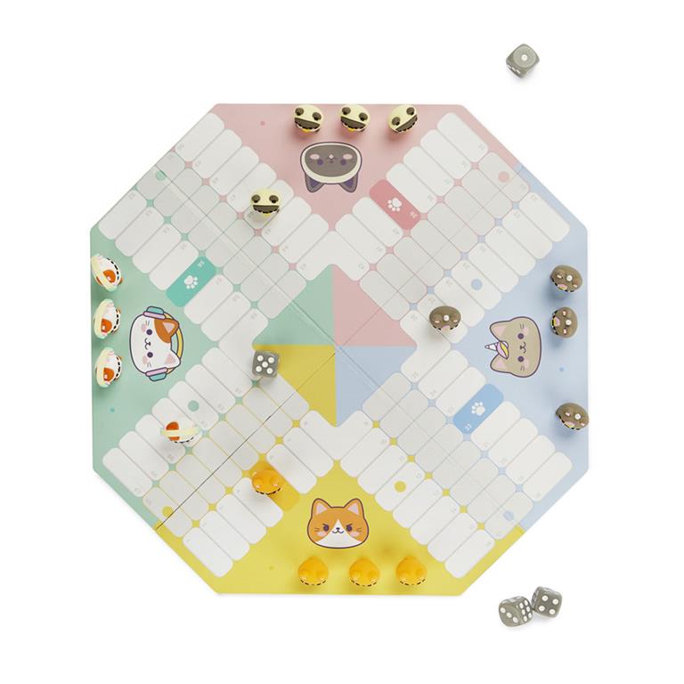 Balvi Ludo Board Game Kawaii Purrchisi