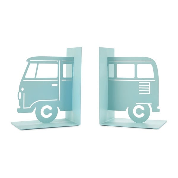 Balvi Bookend Vintage Van - Blue