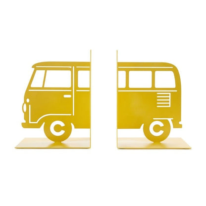 Balvi Bookend Vintage Van - Yellow