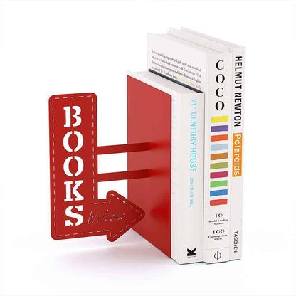 Balvi Bookend BookShop - Red