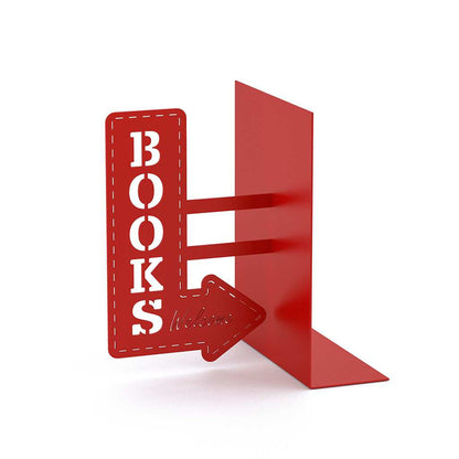 Balvi Bookend BookShop - Red