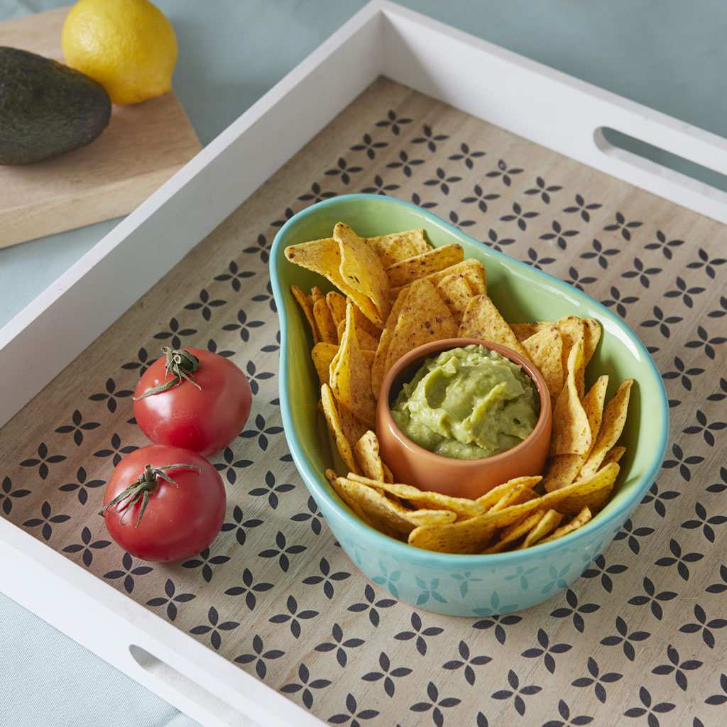 Balvi Mr Wonderful Snack Set Avocado Green - Ceramic 22cm