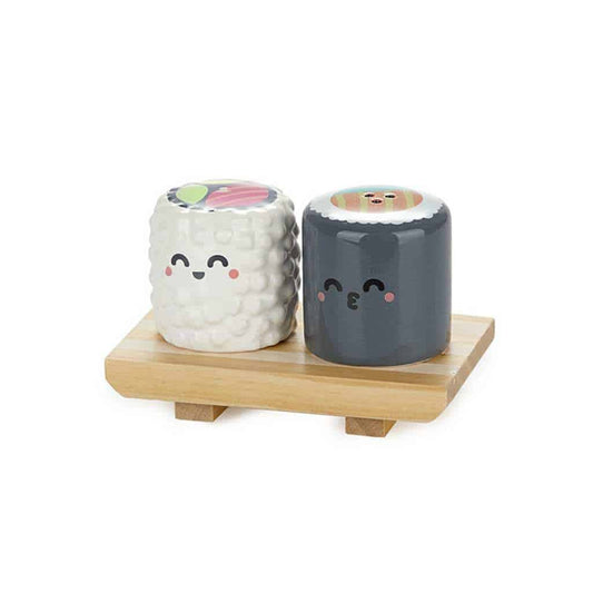 Balvi Mr Wonderful Sushi Salt & Pepper Set - Ceramic