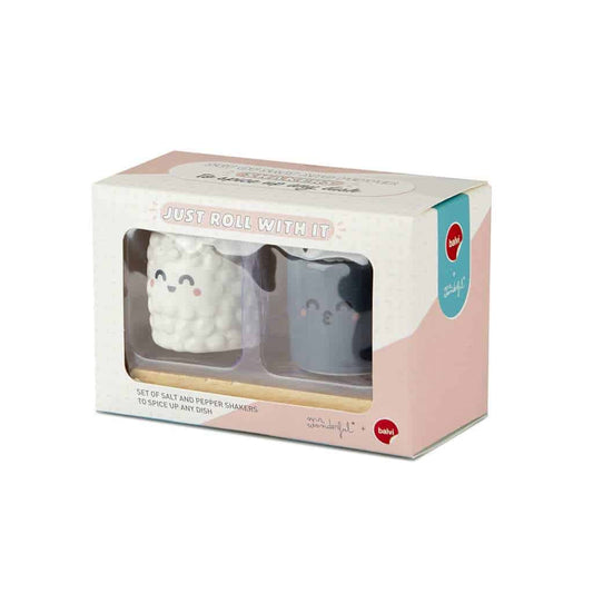 Balvi Mr Wonderful Sushi Salt & Pepper Set - Ceramic