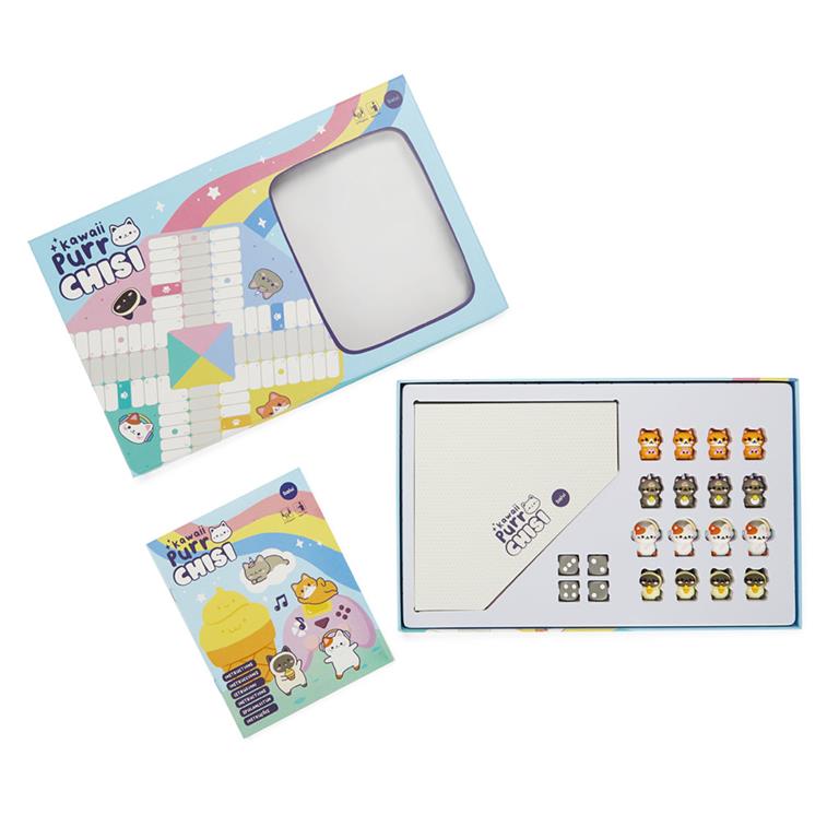 Balvi Ludo Board Game Kawaii Purrchisi