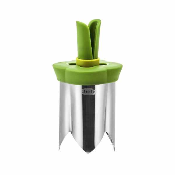 Chef'n QuickCore Plus Pepper Corer Tool Set | Bell Pepper & Jalapeno | Stalinless Steel