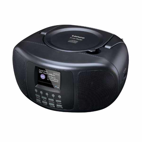 Lenco SCD-6000BK Internet Radio | DAB+/FM | Bluetooth | CD Player
