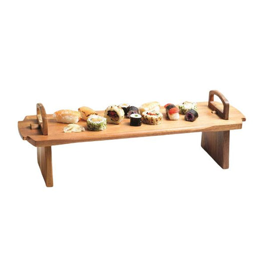 Artesà Extra Large Acacia Wood Antipasti Platform Platter