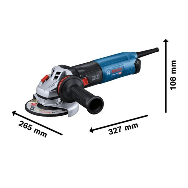 Bosch Professional GWS 17-125 S Electric Angle Grinder | Brushless | 1700 W