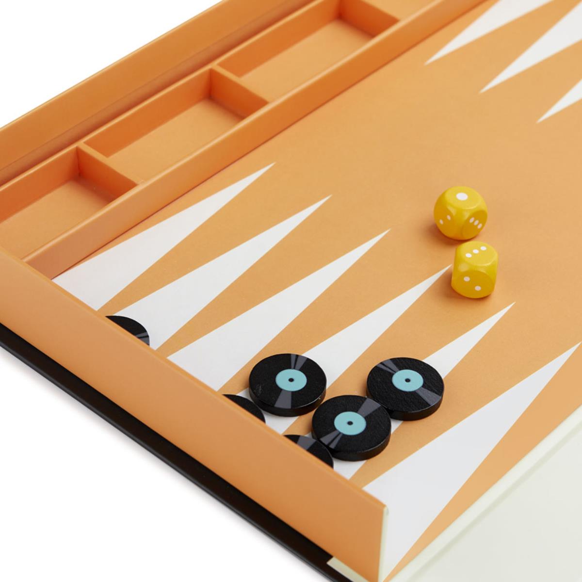 Balvi Backgammon Wooden Board Game Greatest Hits