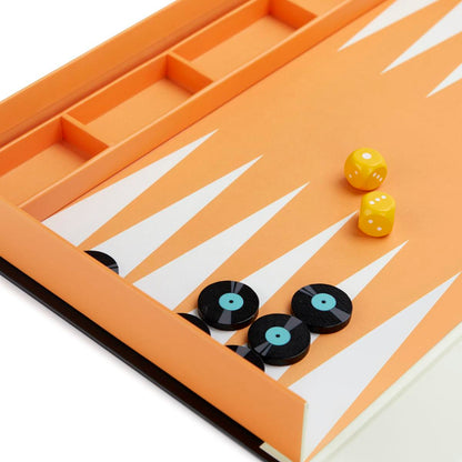 Balvi Backgammon Wooden Board Game Greatest Hits