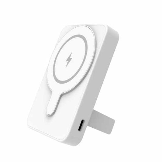 Denver Magnetic Wireless Power Bank | 5000mAh | Foldable Stand