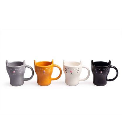 Balvi Coffee Cup Meow! Set 4pcs. (ceramic)