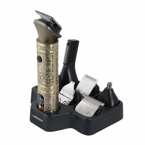 Esperanza EBC006 Hair Clipper & Grooming Set | 7-in-1 | Built-in LCD display