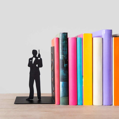 Balvi Bookend Secret Agent - Black