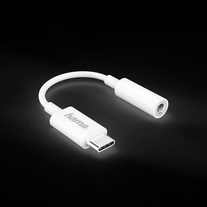 Hama USB-C Adapter to 3.5 mm Audio Jack Socket