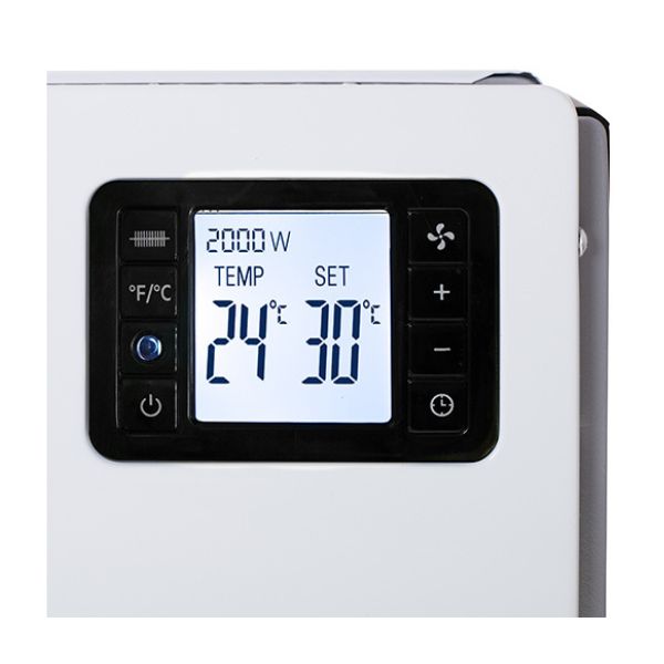 Camry Convection fan heater LCD  | remote control | 2000W