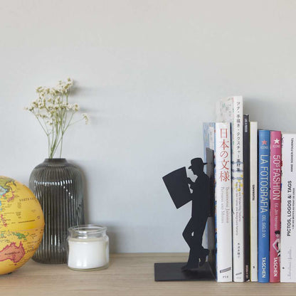 Balvi Bookend The Reader - Black