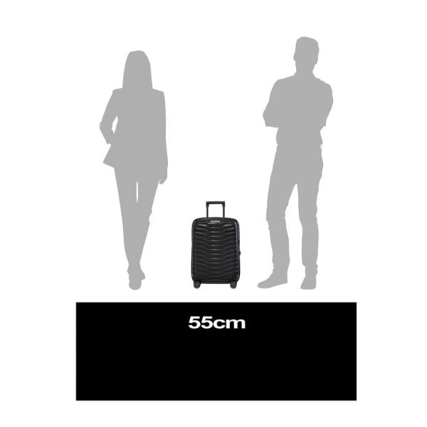 Samsonite Proxis Expandable Spinner - 55cm | Black