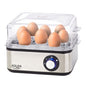 Adler Egg Boiler | 8 Eggs | 800W | Steel | Silver