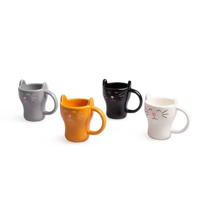 Balvi Coffee Cup Meow! Set 4pcs. (ceramic)