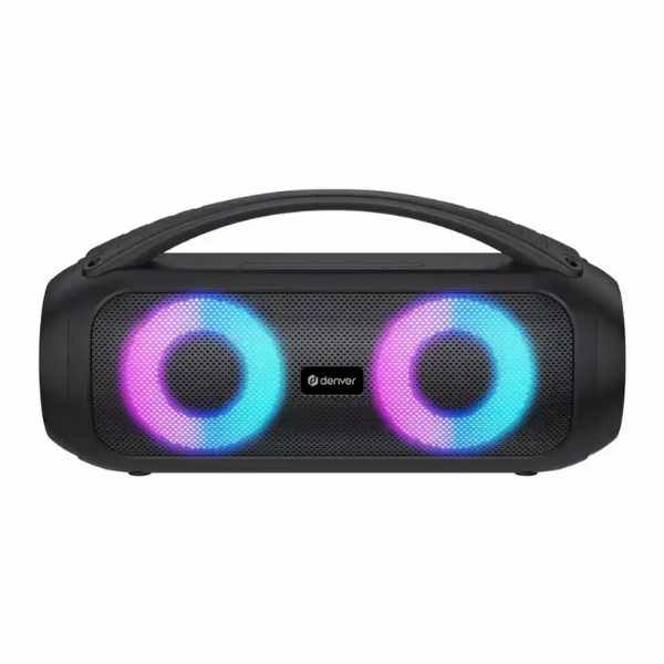 Denver BTG-618 Bluetooth Speaker | USB | AUX | LED Lights