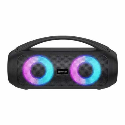 Denver BTG-618 Bluetooth Speaker | USB | AUX | LED Lights