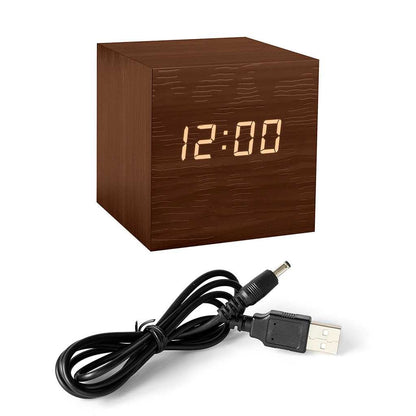 Balvi Alarm Clock Kubo - with Thermometer