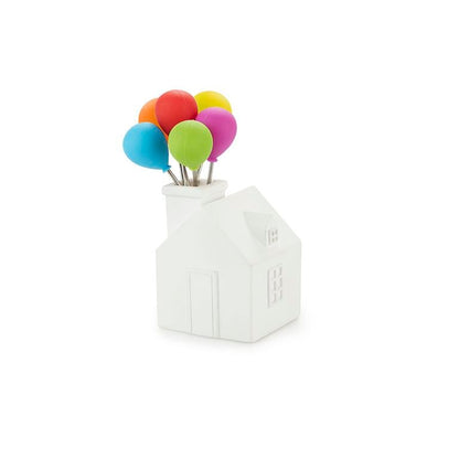 Balvi Snack Forks House Balloons - Set 6pcs.