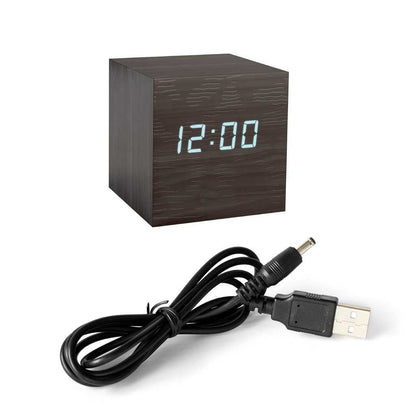 Balvi Alarm Clock Kubo - with Thermometer